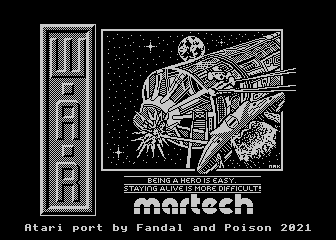 WAR atari screenshot