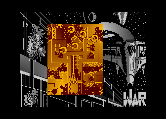 WAR atari screenshot