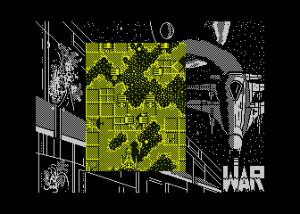 WAR atari screenshot