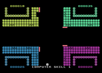 Warlords atari screenshot