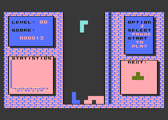 Warsaw Tetris (The) atari screenshot