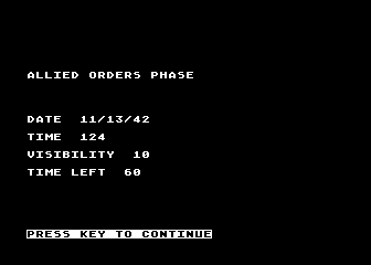 Warship atari screenshot