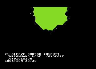 Warship atari screenshot