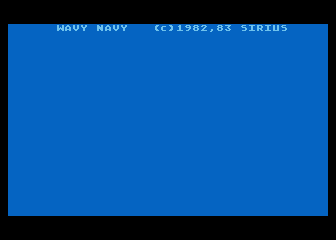 Wavy Navy atari screenshot