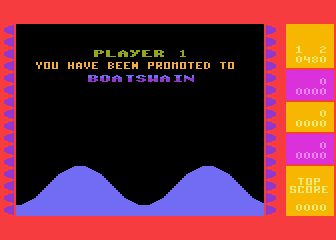 Wavy Navy atari screenshot