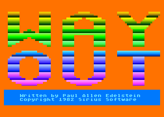 Wayout atari screenshot