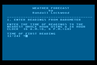 Weather Forecast — screenshot 1
