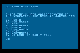 Weather Forecast atari screenshot