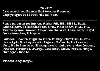 Well — screenshot 1