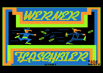 Werner Flaschbier atari screenshot