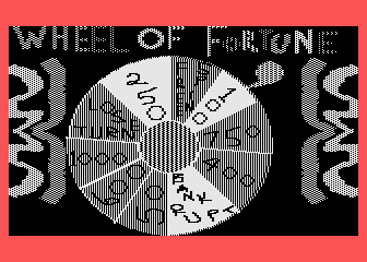 Wheel of Fortune atari screenshot