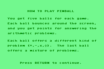 Whole Numbers - Practice atari screenshot