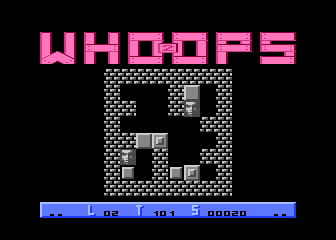 Whoops! II atari screenshot