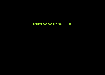 Whoops! atari screenshot