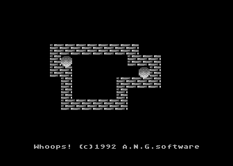 Whoops! atari screenshot