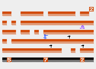 Willy Stromschlag atari screenshot