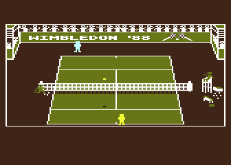 Wimbledon '88 atari screenshot