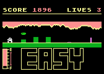 Winston in the Caves atari screenshot