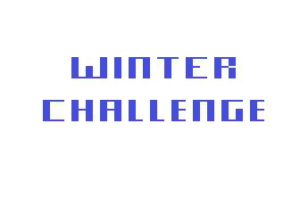 Winter Challenge atari screenshot