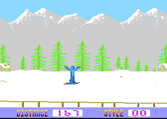 Winter Olympiad '88 atari screenshot