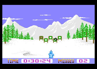 Winter Olympiad '88 atari screenshot