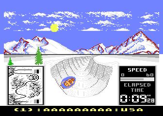 Winter Olympiad '88 atari screenshot