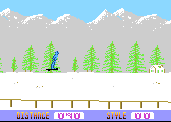 Winter Olympiad '88 atari screenshot