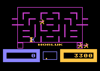 Wizard of Wor atari screenshot