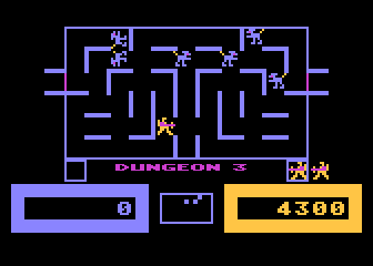 Wizard of Wor atari screenshot
