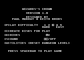 Wizard's Crown — screenshot 1