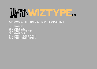 Wizard of Id's WizType (The) atari screenshot