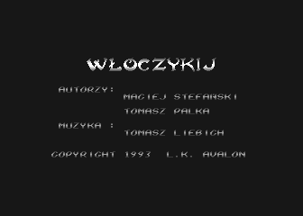 Wloczykij atari screenshot