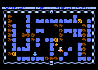 Wombel atari screenshot