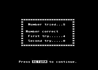 Word Games atari screenshot