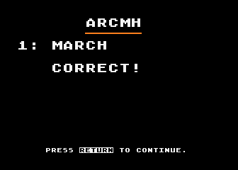 Word Games atari screenshot