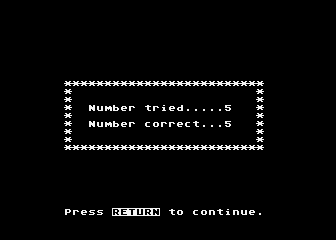 Word Games atari screenshot