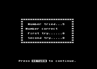 Word Games atari screenshot