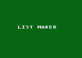 Word Games atari screenshot