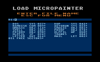 Word Magic and Graphic Magic atari screenshot