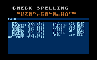 Word Magic and Graphic Magic atari screenshot