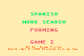 Word Search - Spanish — screenshot 1