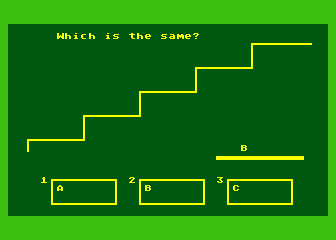 Wordmatch atari screenshot