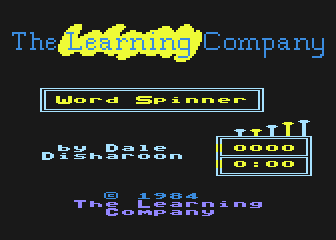 Word Spinner atari screenshot