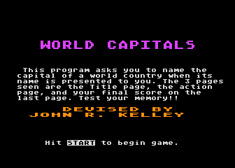 World Capitals — screenshot 1