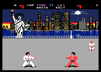 World Karate Championship atari screenshot