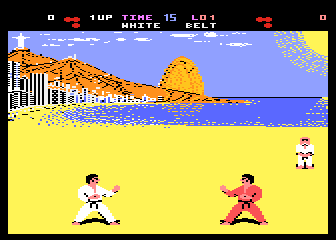 World Karate Championship atari screenshot