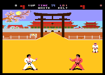 World Karate Championship atari screenshot