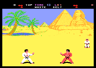 World Karate Championship atari screenshot