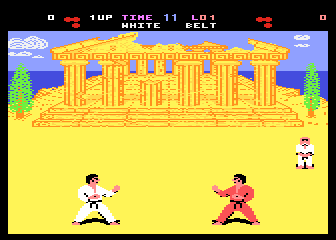 World Karate Championship atari screenshot