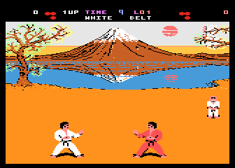 World Karate Championship atari screenshot